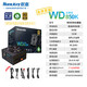 航嘉（Huntkey）WD系列金牌電源  額定650W/750W/850W 游戲電腦主機電源（寬幅電壓/PCIE5.0接口) 機箱電源 WD850K【模組版金牌850W】