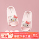 HELLOKITTY童鞋女童拖鞋夏季居家室內輕便兒童浴室卡通一字涼拖3346C粉色180
