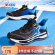 特步（XTEP）兒童坦途1.0童鞋男童旋鈕扣跑鞋 黑/經(jīng)典藍/藍月 36碼