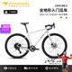 PARDUS瑞豹EXPLORE2礫石公路車(chē)瓜車(chē)鋁合金油壓碟剎休閑入門(mén) 白橄欖 L（適合身高178cm-188cm）