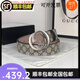 古馳古馳古奇皮帶經(jīng)典復古做舊雙G男女士同款i情侶休閑真皮ucc壓 90cm