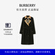 博柏利（BURBERRY）【禮物】女裝 格紋裁片嘎巴甸 Trench 風衣