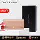 CAHOE KULLO官方錢(qián)包女長(cháng)款2025新款時(shí)尚百搭手拿包女士小卡包零錢(qián)包錢(qián)夾多卡 粉色-CK女包送女朋友老婆閨蜜生日禮物