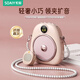 索愛(ài)（soaiy）S655小蜜蜂擴音器教師上課講課專(zhuān)用大功率導游講解大音量喊話(huà)小喇叭擴音機無(wú)線(xiàn)領(lǐng)夾防嘯叫大功率 鎏金粉【無(wú)線(xiàn)領(lǐng)夾式】曬單有好禮