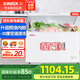 星星（XINGX）冰柜家用小型冷柜減霜 大容量商用冷藏冷凍轉換單溫節(jié)能保鮮冰箱 【熱薦】大容量家商兩用355E 355升