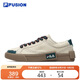 FILA FUSION斐樂(lè )潮牌帆布鞋2025年男鞋POP時(shí)尚休閑鞋低幫板鞋