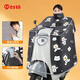 臺鈴電動(dòng)車(chē)擋風(fēng)被冬季防水防風(fēng)加厚電瓶車(chē)四季通用護脖擋風(fēng)罩太空熊