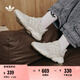 adidas「增嗨鞋」HAIWEE復(fù)古厚底增高老爹鞋男女阿迪達(dá)斯三葉草   白/淺米色（推薦選大半碼）   40.5