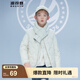 波司登（BOSIDENG）秋兒童圍巾中性時(shí)尚潮流保暖多色可選百搭圍巾 燕麥色 80CM*14CM