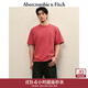 Abercrombie & Fitch【重磅圓領(lǐng)】經(jīng)典小麋鹿圖案男裝25夏季棉質(zhì)短袖T恤124-5181 紅色 XL (180/116A)