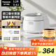 松下（Panasonic）飯蹲蹲電飯煲家用3-4人智能預(yù)約電飯鍋多功能煮飯鍋備長炭膽3.2升容量飯墩墩SR-DK101