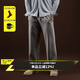 Monster Guardians運動(dòng)褲男 春夏新款吸濕排汗垂感休閑商務(wù)直筒西服長(cháng)褲 Curry 咖色 M