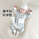 新生嬰兒衣服秋季純棉分體內衣套裝0到3個(gè)月寶寶秋衣秋褲幼兒睡衣 【高腰護肚】檸檬兔 52 ：0-2個(gè)月 推薦體重：6-10斤