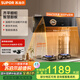 蘇泊爾（SUPOR）[國家補貼至高20%]抽油煙機家用 24立方900Pa風(fēng)壓 側吸齊平櫥柜纖薄機身?yè)]手自清潔 單煙機DJ59