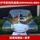 詠穎電動(dòng)車(chē)擋風(fēng)板前擋風(fēng)玻璃高清透明加寬全擋風(fēng)踏板電瓶車(chē)護手擋雨板 /.'不包邊2.5毫米厚50高護手款 反光鏡支架