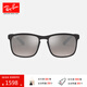 雷朋（RayBan）偏光太陽(yáng)鏡新款方形復古男女款眼鏡開(kāi)車(chē)駕駛運動(dòng)戶(hù)外墨鏡0RB4264 漸變深灰色 尺寸58