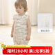 巴厘小豬寶寶夏裝男寶背心哈衣女寶無(wú)袖薄款連體衣幼兒外出服夏季嬰兒衣服 墨韻清風(fēng) 90cm