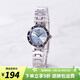 卡西歐（CASIO）手表 碎碎冰簡約小巧指針鋼帶女表 商務(wù)學(xué)生石英表七夕禮物送女友 LTP-1177A-2A