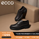 愛(ài)步（ECCO）牛津鞋男鞋 男士皮鞋牛皮休閑皮鞋七夕禮物 都市奧斯陸550284 摩卡棕55028401178 42