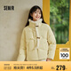 森馬（Semir）森馬羽絨服女新中式仿兔毛領(lǐng)短款保暖外套24冬新款109724113017