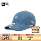 NEW ERA 紐亦華MLB軟頂棒球帽NY小標刺繡牛仔彎檐940/920/CC 13094673-藍色 OSFM