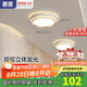 惠普陽(yáng)臺(tái)燈走廊過(guò)道燈2025新款玄關(guān)入戶(hù)門(mén)廳燈簡(jiǎn)約現(xiàn)代衣帽間小吸頂燈 36W 10㎡內(nèi)適用 立體光25cm三色
