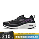 SKECHERS斯凱奇跑步鞋女子2024夏秋季新款透氣緩震休閑運(yùn)動(dòng)鞋 129001/BKPR 黑色/紫色 38