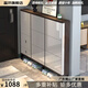蕊坊2025爆款超薄鞋柜17cm換鞋凳一體組合24cm翻斗入戶門口鞋柜收納柜 【單層17cm超薄】0.6米三門翻斗 【包安裝】包郵包送貨上門