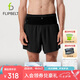Flipbelt 飛比特空氣褲3.0男士腰包短褲透氣跑步運動(dòng)褲5英寸 經(jīng)典黑 M 