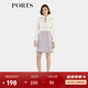 PORTS寶姿春季新品女裝多色條紋優(yōu)雅修身半身裙ALP8S007RFQ064 粉色格紋 S (4)