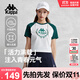 卡帕（Kappa）背靠背2025新款t恤女夏季爆款運動(dòng)上衣女短袖純棉半袖K0E42TD02D
