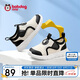 巴布豆童鞋寶寶學(xué)步鞋室內(nèi)鞋早秋透氣網(wǎng)面軟底男女童鞋子 熊貓黑白 26