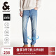 杰克·瓊斯（JACK&JONES） 男裝潮流時尚百搭舒適商務(wù)休閑高街酷基礎(chǔ)簡約風牛仔褲225232049