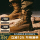 DANNER 丹納 戶(hù)外徒步登山Tanicus高幫沙漠靴男透氣防滑鞋靴耐磨戰術(shù)靴 55317-黃色/狼棕-男款 41.5