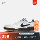 耐克男子輕便平底運動(dòng)鞋冬季低幫復古板鞋NIKE FULL FORCE HJ7262 100愛(ài)琴海風(fēng)暴藍/橡皮中褐/帆白 41