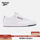 Reebok銳步官方男子CLUB C 85復古休閑網(wǎng)球風(fēng)板鞋小白鞋 100039280 42.5