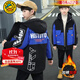 G.DUCKKIDS小黃鴨男童棉服冬季帥氣男孩派克服兒童棉衣中大童加厚保暖外套潮 藍色 170 cm