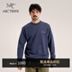 ARC'TERYX始祖鳥(niǎo) EMBLEM FLEECE CREW 男子 抓絨衫 Black Sapphire/藍黑色 M