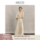 HECO【素色心情】新中式國風(fēng)針織衫春秋新款盤(pán)扣長(cháng)袖羊毛衫上衣女裝 米白色 L
