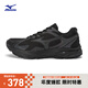 美津濃（MIZUNO）男女跑步運動鞋 緩震透氣 網(wǎng)面拼接 反光標識 RACER S 42碼