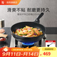 WMF福騰寶不粘炒鍋兩用鍋家用少油煙含鈦炒菜鍋電磁爐燃氣灶通用廚具 銀彩Pro炒鍋 32cm