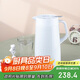 虎牌（TIGER）304不銹鋼時(shí)尚簡(jiǎn)約桌面保溫壺PWO-A16C-W 白色 1.6L