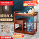 金灶（KAMJOVE） 多功能組合式木雕移動(dòng)茶車(chē)茶盤(pán) 整套茶具套裝全自動(dòng)上水電熱水壺 KW-6000配套泡茶壺G9 1個(gè)
