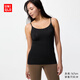 優(yōu)衣庫女裝AIRism吊帶衫/空氣衣吸汗速干打底衫內衣474002 09 黑色 M /160/90