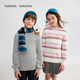 巴拉巴拉童裝兒童毛衣男童女童2025冬裝圓領(lǐng)毛衫針織衫舒適潮209425103205