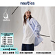 nautica white sail白帆×CityBoy 中性純棉舒適百搭經(jīng)典翻領(lǐng)長袖襯衫WW4314 蔚藍(lán)色41H S