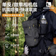 HIKEMAN憨客戶(hù)外多功能腰包大容量斜挎運動(dòng)胸包便攜手機包相機包一機一鏡 大力馬黑色相機包【防潑水耐磨輕量化】