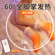 每束暖腳寶暖腳神器床上睡覺(jué)取暖用充電加熱發(fā)熱襪子生日禮物送女友 粉小鹿【APP調溫+快速發(fā)熱】