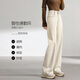 韓都衣舍【智性通勤風(fēng)】直筒牛仔褲女2025新款百搭顯瘦遮胯彈力褲子春秋季