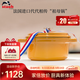 琺寶（staub）法國進(jìn)口琺瑯鑄鐵鍋平底煲湯鍋具雙耳燉鍋烹飪鍋具電磁爐 芥末黃 22cm